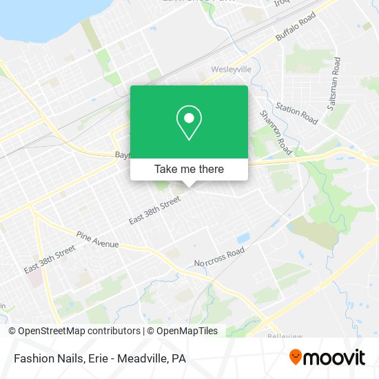 Fashion Nails map