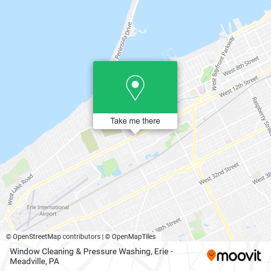 Window Cleaning & Pressure Washing map