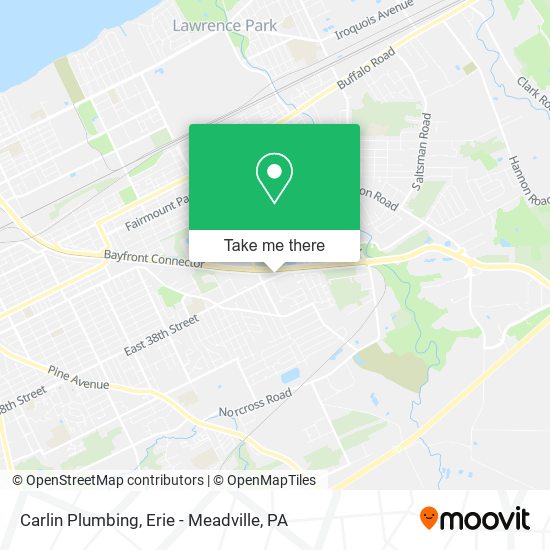 Mapa de Carlin Plumbing