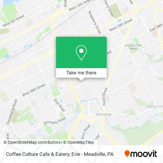 Mapa de Coffee Culture Cafe & Eatery