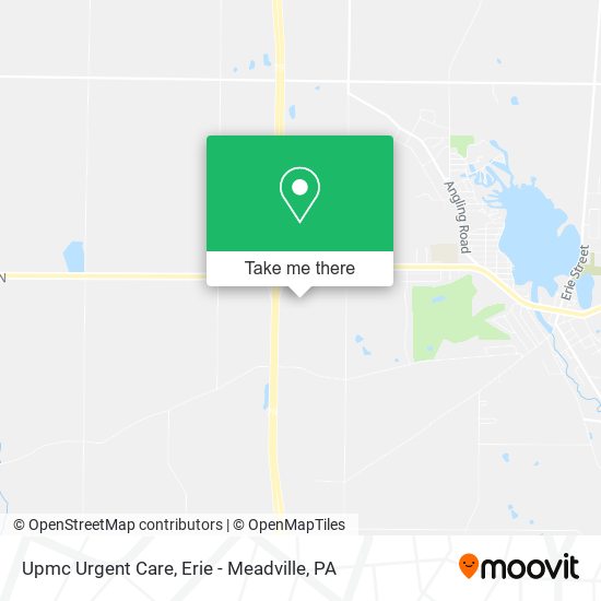 Upmc Urgent Care map