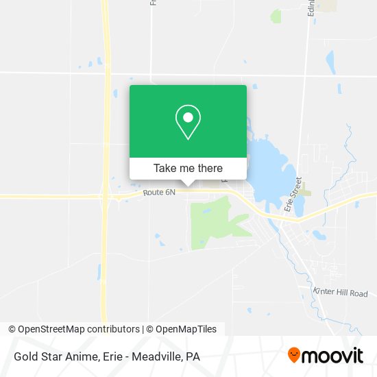 Gold Star Anime map