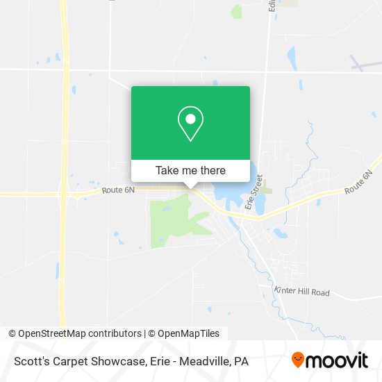 Mapa de Scott's Carpet Showcase