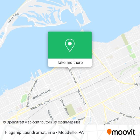 Flagship Laundromat map