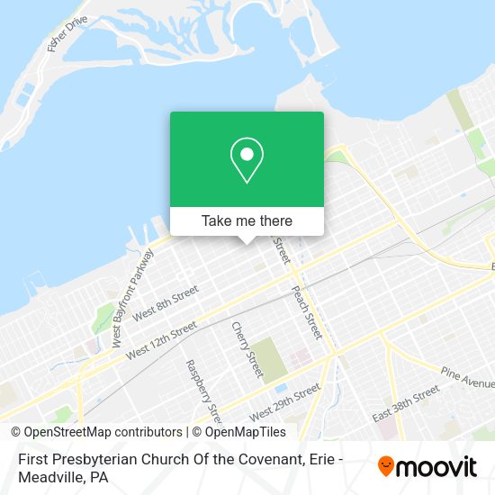 First Presbyterian Church Of the Covenant map
