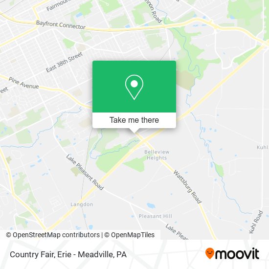 Mapa de Country Fair