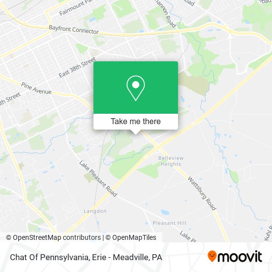 Mapa de Chat Of Pennsylvania