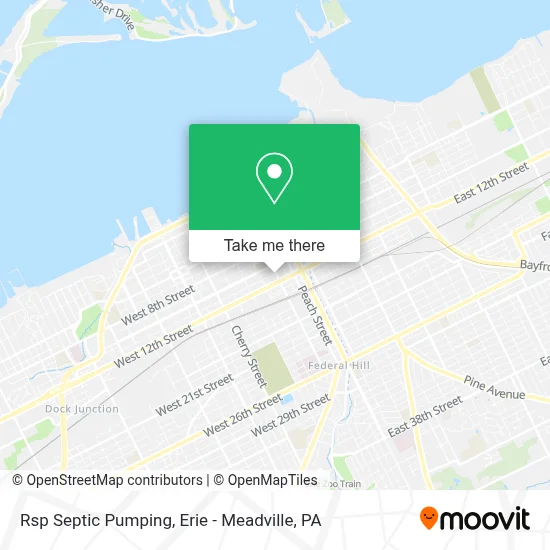 Rsp Septic Pumping map