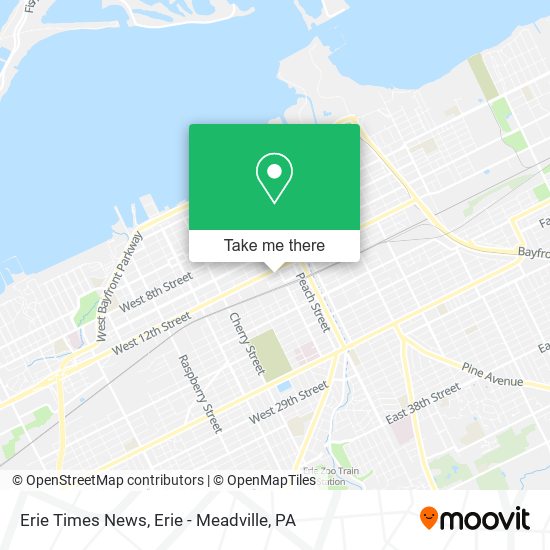 Mapa de Erie Times News
