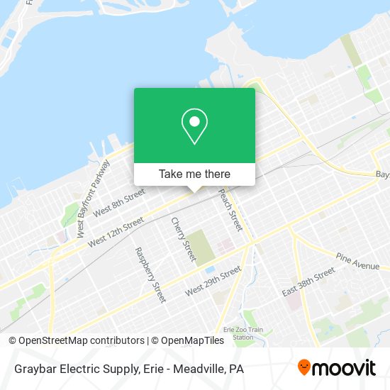 Mapa de Graybar Electric Supply