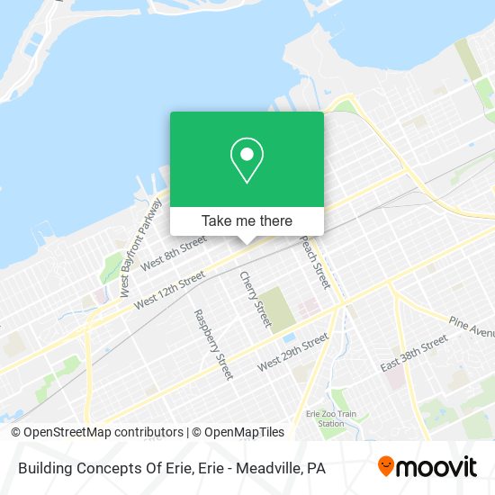 Mapa de Building Concepts Of Erie