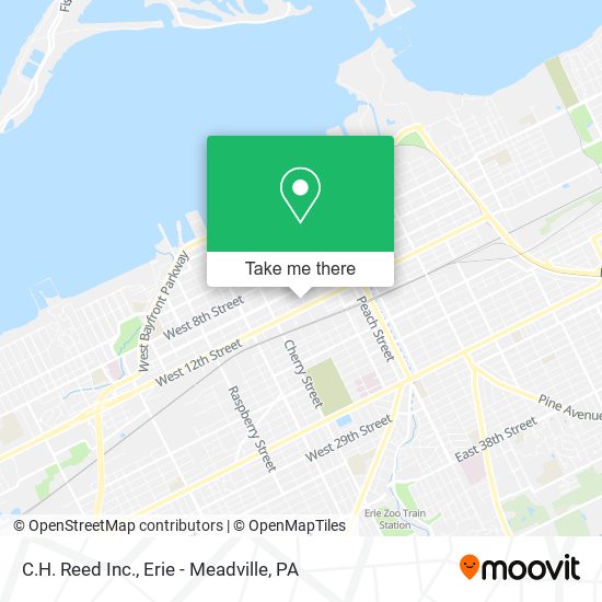 C.H. Reed Inc. map