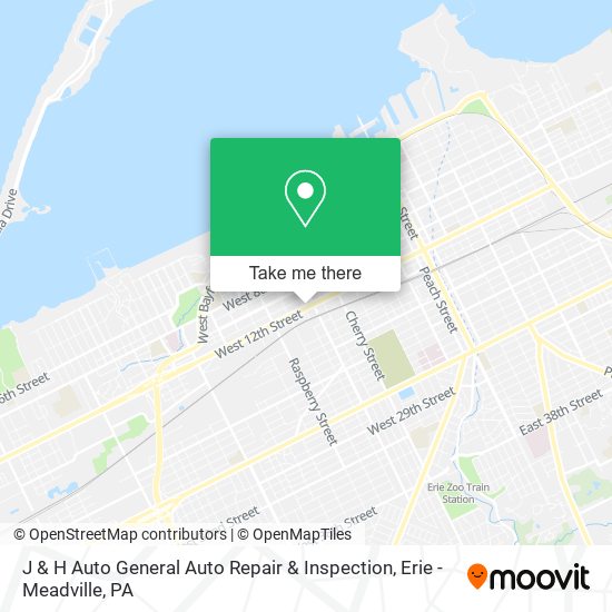 J & H Auto General Auto Repair & Inspection map