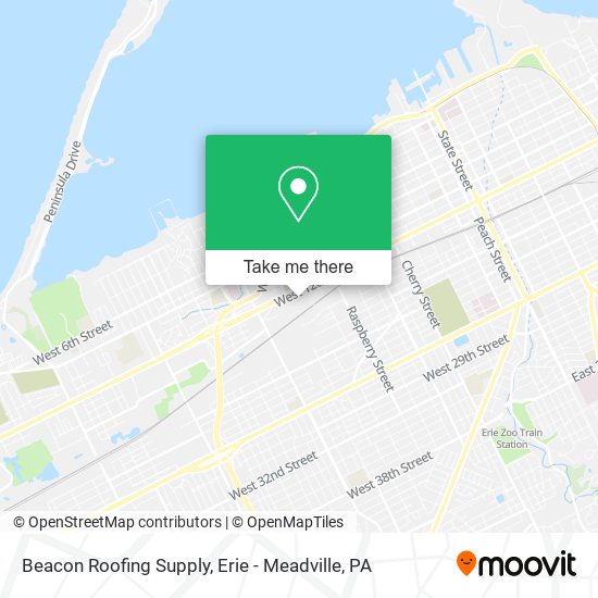 Mapa de Beacon Roofing Supply