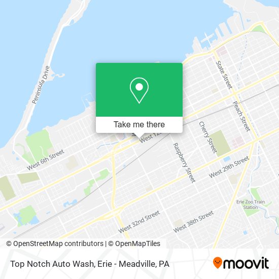 Top Notch Auto Wash map
