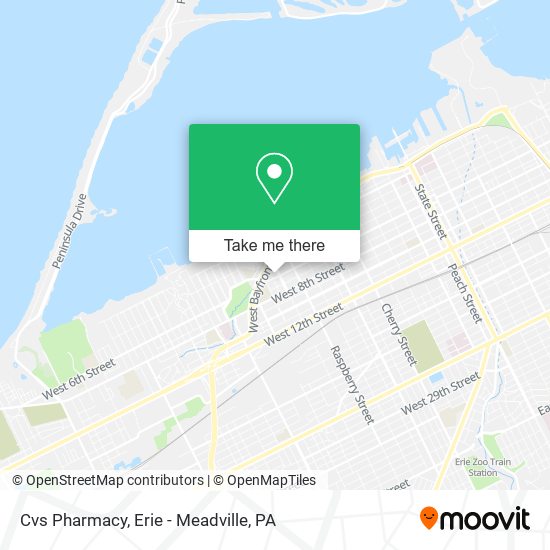 Mapa de Cvs Pharmacy