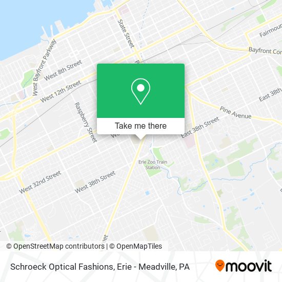 Schroeck Optical Fashions map