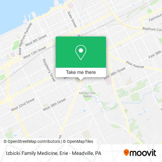 Izbicki Family Medicine map