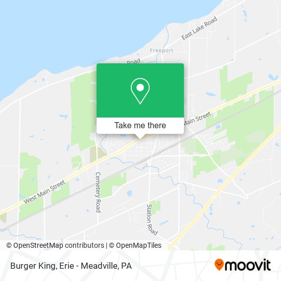 Mapa de Burger King