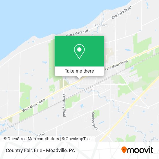 Country Fair map