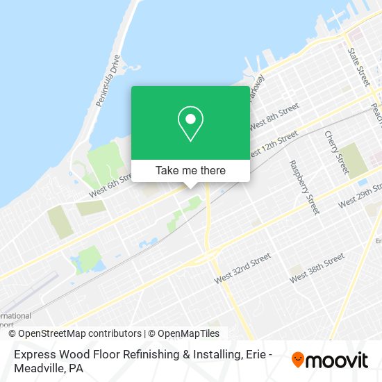Mapa de Express Wood Floor Refinishing & Installing