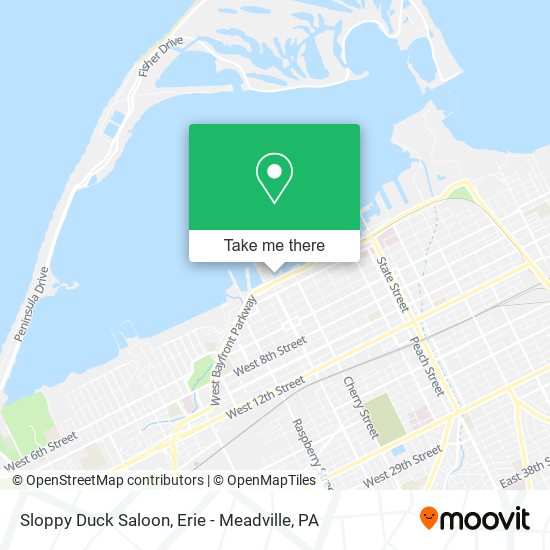 Sloppy Duck Saloon map