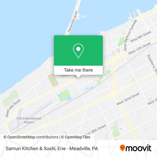 Samuri Kitchen & Sushi map