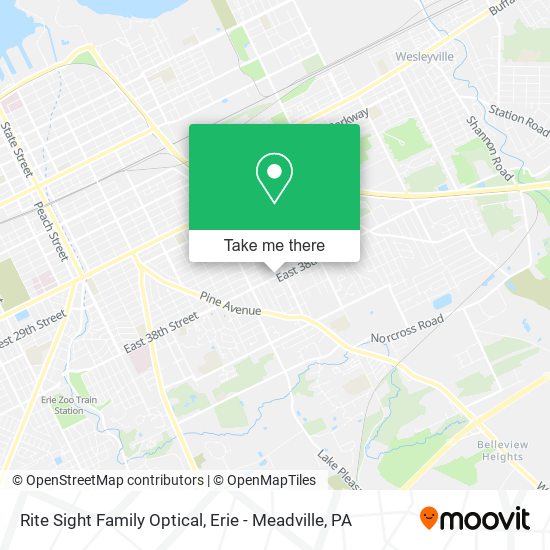 Rite Sight Family Optical map