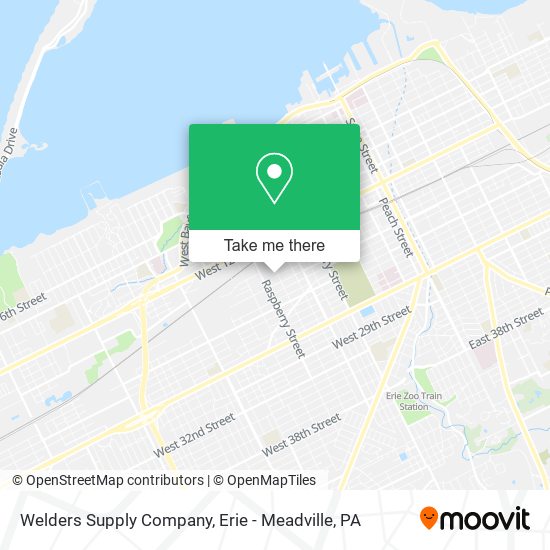 Welders Supply Company map
