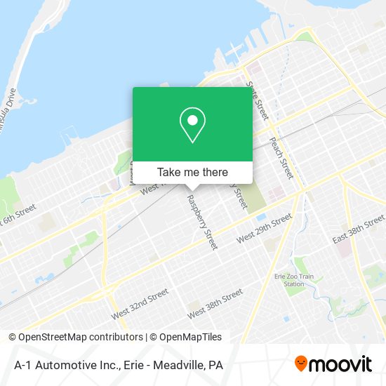 A-1 Automotive Inc. map