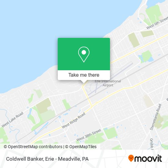 Coldwell Banker map