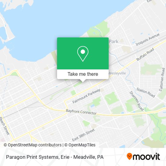 Mapa de Paragon Print Systems