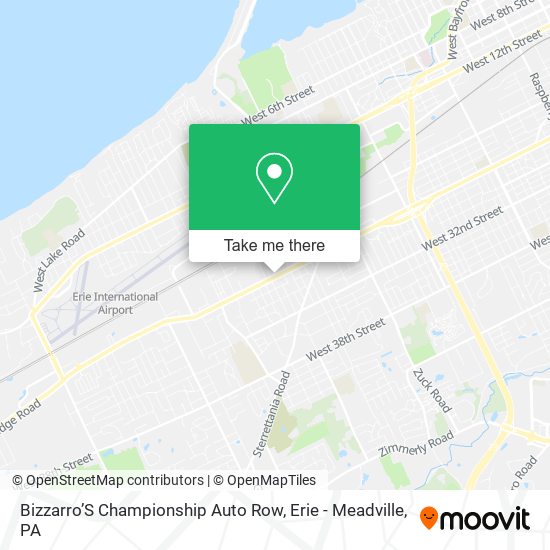 Bizzarro’S Championship Auto Row map
