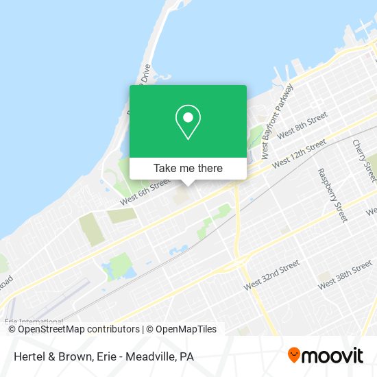 Hertel & Brown map