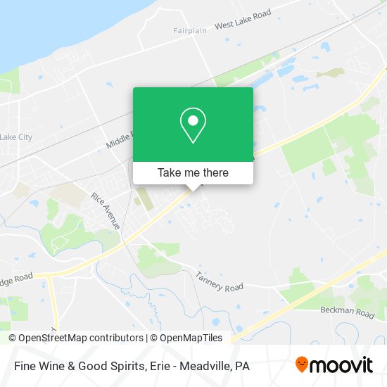 Mapa de Fine Wine & Good Spirits