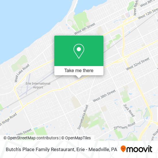 Butch's Place Family Restaurant map