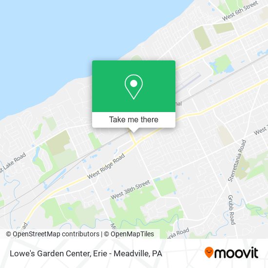 Mapa de Lowe's Garden Center