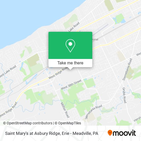 Mapa de Saint Mary's at Asbury Ridge