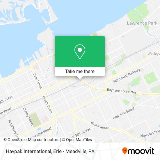 Havpak International map