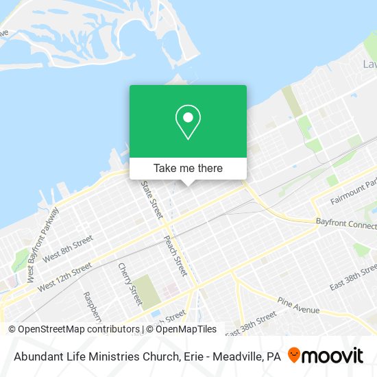 Abundant Life Ministries Church map