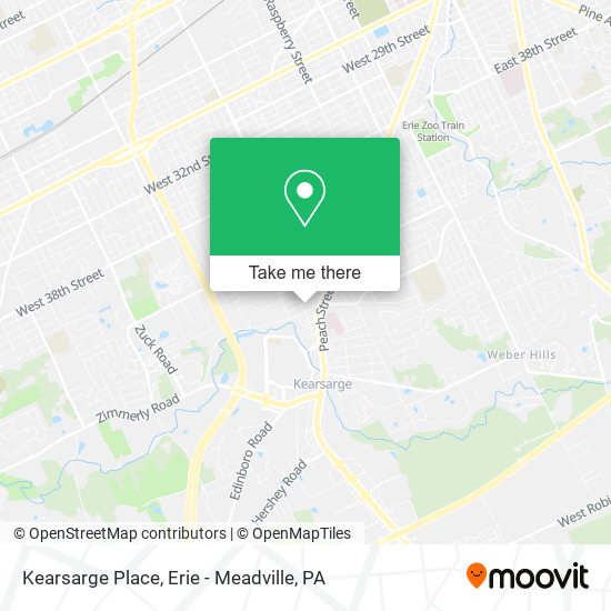 Kearsarge Place map