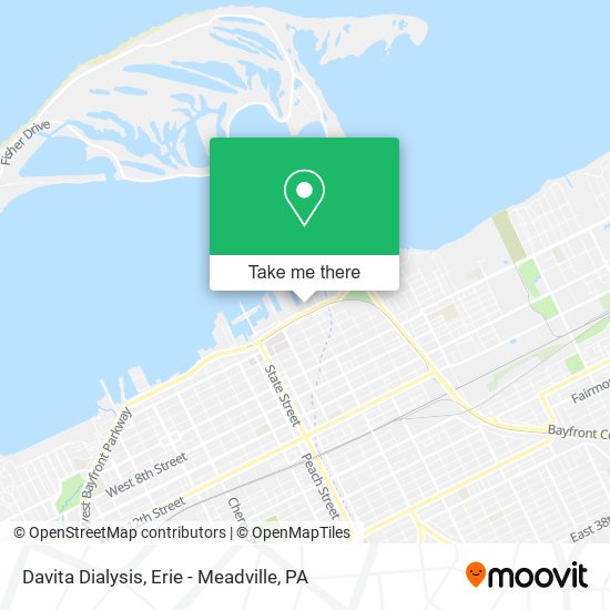 Davita Dialysis map