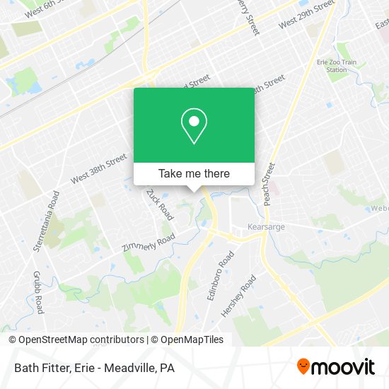 Bath Fitter map