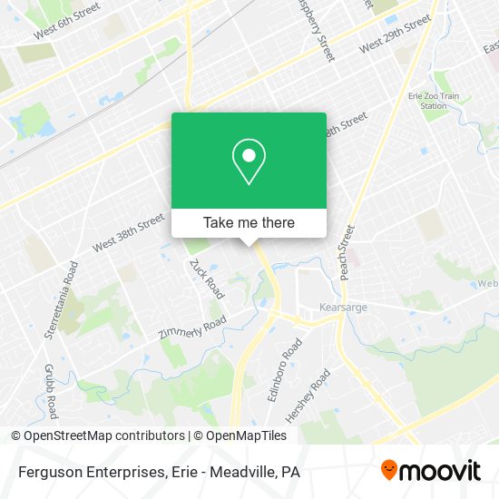 Ferguson Enterprises map