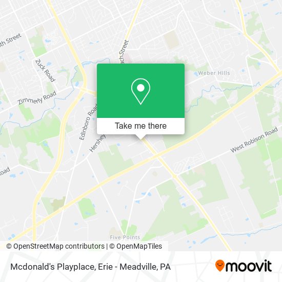 Mcdonald's Playplace map