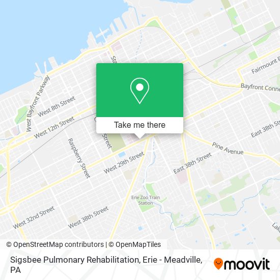 Sigsbee Pulmonary Rehabilitation map
