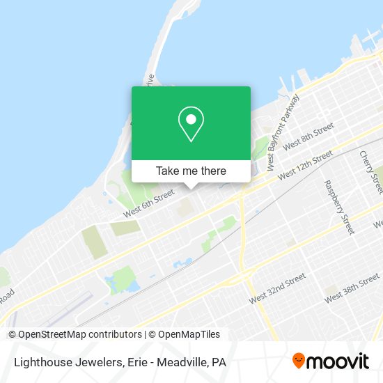 Lighthouse Jewelers map