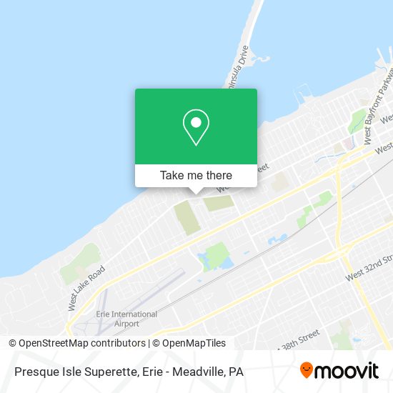 Presque Isle Superette map