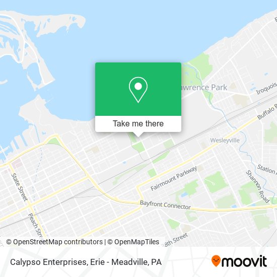Calypso Enterprises map