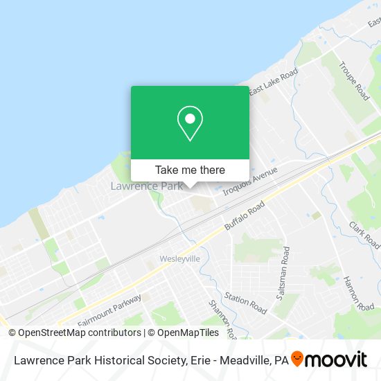 Mapa de Lawrence Park Historical Society